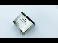 Μεταλλική θήκη EMI φίλτρο ισχύος OEM ODM 120V 250V επιφάνειας Mount