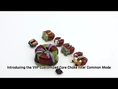 Ηλεκτρονικά εξαρτήματα EMI Ferrite Core Toroid Bead ID 0,8-13,8mm