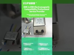 250VAC φίλτρα της EMI ενιαίας φάσης, φίλτρα ελεγκτών 10A EMI EMC ασφάλειας