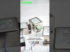 3 χαμηλό ρεύμα διαρροής φίλτρων 440V εναλλασσόμενου ρεύματος Emi φάσης για τη μηχανή συσκευασίας