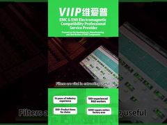 Ηλεκτρική γραμμή χαμηλής διέλευσης AC EMI φίλτρο 110V 250V με καλώδια