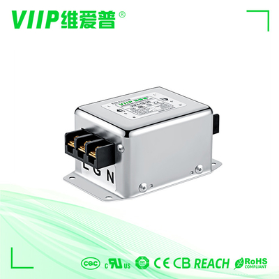 VIIP που χρεώνει το μετα φίλτρο 6A EMC EMI ηλεκτρομαγνητικό φίλτρο παρέμβασης