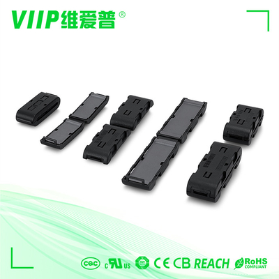 Ferrite τύπων USB Scfs διασπασμένος πυρήνας για την επίπεδη υψηλή συχνότητα καλωδίων