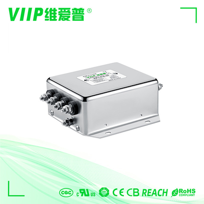 60-90dB χαμηλής διέλευσης φίλτρο φίλτρων 380V 440V 30mhz της EMI αναστροφέων