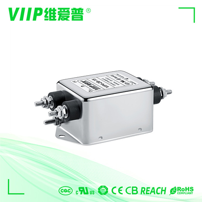 15A φίλτρο ηλεκτρικής δύναμης EMC EMI 50/60HZ για CNC τις μηχανές
