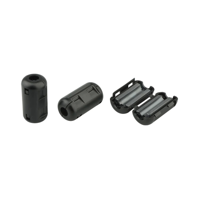 Μαύρο F9 SCFS Υλικό Clip On Ferrite Core Επαγωγέας με Εύρος Συχνότητας Έως 500MHZ για Ηλεκτρομαγνητική Συμβατότητα
