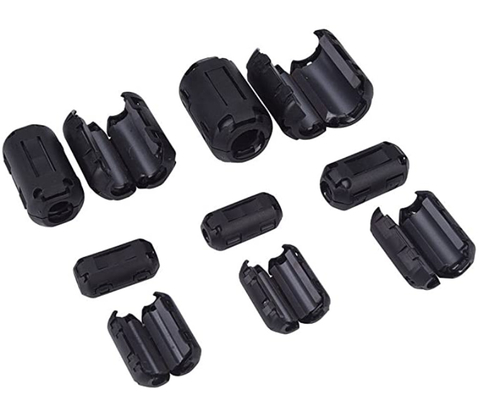 Βιομηχανικό καλώδιο Snap-on Clip On Ferrite Core Ο τέλειος συνδυασμός για βελτιωμένη μετάδοση σήματος και δεδομένων