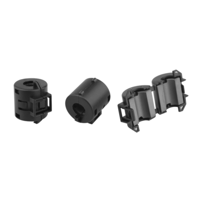 F9 Μαύρο Snap On Ferrite Core Μη καταστροφικό και επαναχρησιμοποιήσιμο για γρήγορη και εύκολη εγκατάσταση